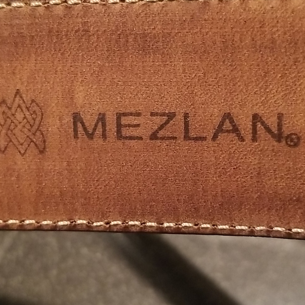 Mezlan made in Spain belt 38 brown